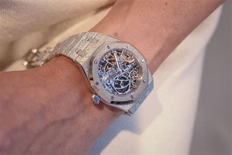 audemars piguet frosted replica|authentic audemars piguet.